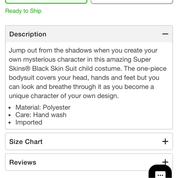 SPIRIT HALLOWEEN ADULT BLACK SKIN SUIT COSTUME - Picture 3 of 7